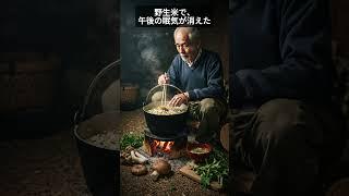 野生米で、午後の眠気が消えた#人生100年時代 #高齢者 #老年 #シニアの健康に欠かせない情報  #長寿の秘訣 #長寿の知恵 #長生きの食事 #健康 #老後の物語