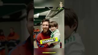 Why does MESSI touch children and they become PHENOMENA?