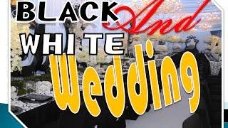 Black And White Wedding Reception - Black And White Wedding Theme