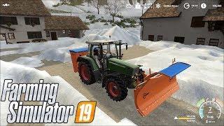 Farming Simulator 19 -  Seasons -  Winter - Snow Plowing