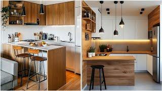 Minimalist Small Kitchen Cabinet Tour 2025 | Best Cabinet Colors For Small Kitchen For Home Interior