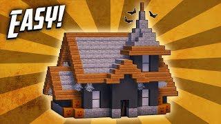 Minecraft: How To Build A Haunted Halloween House Tutorial