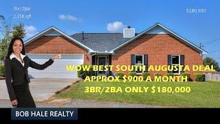 Homes For Sale South Augusta, | Totally Renovated 3BR/2BA Augusta GA Real Estate For Sale $180,000