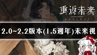 【重返未來1999】2.0版本~2.2(1.5週年)未來視【天使Vtuber小雪Yukichan】#MEPay魔儲 #Reverse1999 #重返未來1999