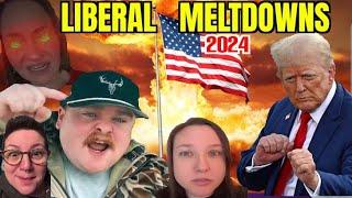 Liberal MELTDOWN Montage 37 | Funny Reactions To MENTAL BREAKDOWNS Of The Left On Tik Tok Over Trump