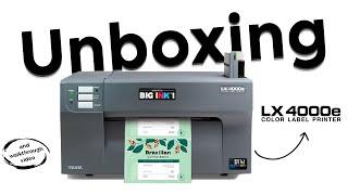 Unboxing DTM LX4000e Color Label Printer