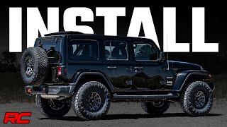 Installing 2.5-inch Lift Kit on 2022 Jeep JLU