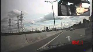 Авария BMW M6 на МКАД.  accident. Crash High speed