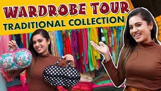 My Traditional Wears & Beach Wears For Vacation  | Wardrobe Tour | Aarthi Subash Vlogs