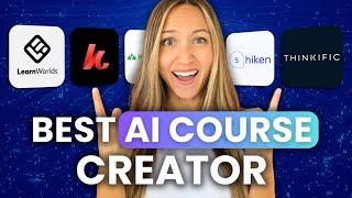 Top 5 BEST AI Course Creators of 2025 (Build a Course in MINUTES!)
