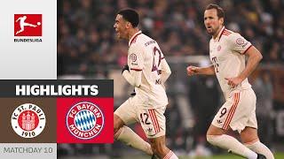 Bayern Extend Their Lead! | St. Pauli - FC Bayern München 0-1 | Highlights | MD 10 – Bundesliga