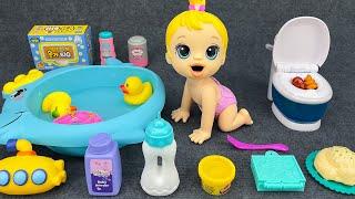 ASMR COCOMELONSatisfied when opening the cocomelon baby bath toy box🩷ココメロンのベビーバスおもちゃ箱を開けて満足