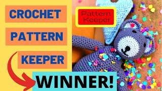 GIVEAWAY WINNER PATTERN KEEPER | Crochet Organization | Must Have Crochet Supplies | Crochet Tools