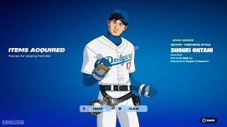 How To Get Shohei Ohtani Skin FREE In Fortnite! (Unlocked LEGO Shohei Ohtani Style)