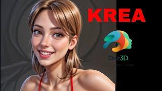 KREA AI and Daz 3D -- Character Creation