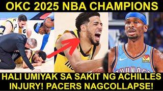 Haliburton UMIYAK sa SAKIT ng ACHILLES INJURY! OKC Youngest Champion NBA History!