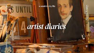 finding my voice in art again  walking through new york city, artist diaries, cozy art vlog