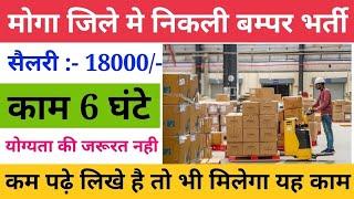 moga job | moga punjab job | nestle dairy moga job | Latest Jobs