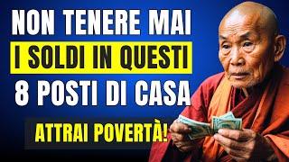 8 posti nella tua CASA che Attraggono Povertà se tieni i SOLDI lì | Insegnamenti Buddisti