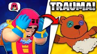 Curiosidades: Quais os TRAUMAS do GROM? Quem é o URSO do walkie-talkie? O que ele FALA? Brawl Stars!