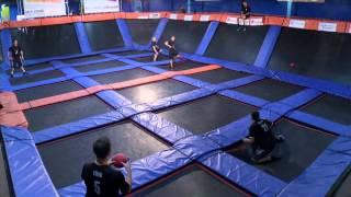 Court vs Trampoline Dodgeball comparisons