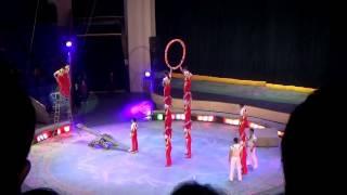 Circus in Pyongyang, North Korea, DPRK, acrobats 2/5