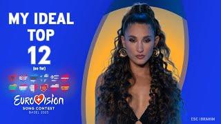  Eurovision 2025 | My Ideal Top 12 (so far) | With Ratings!