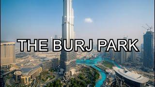 Burj Khalifa Park next to Burj Khalifa in Downtown Dubai