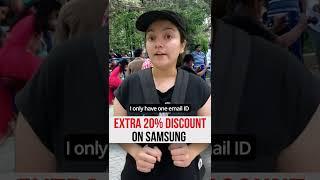 Extra 20% Discount on Samsung Products for Students