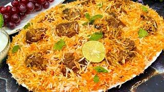 Secret MUSLIM MARRIAGE STYLE MUTTON DUM BIRYANI - Made During Marriages Super Tasty EID Spcl Biryani