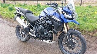  TRIUMPH TIGER  EXPLORER 1200 ONBOARD REVIEW 