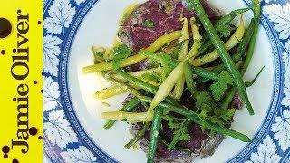 Beef carpaccio salad | Jamie Oliver