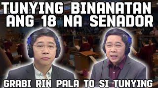 KA TUNYING BINANATAN ANG 18 NA SENADOR, “MAY ALAM BA ANG MGA TO”