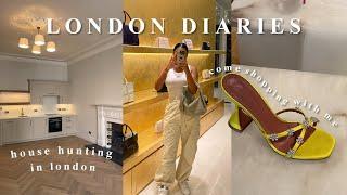 LONDON VLOG: Flat hunting in Central London, Luxury shopping in Selfridges & Car Mukbang!