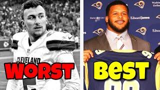 Best & Worst 1st Round Picks From Each NFL Draft (2013-2022)