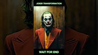 Joker Transformation | Status | 4k Hd | Edit#shorts #dc #joker