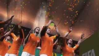 2014 FIFA World Cup Brazil: Netherlands wins the World Cup! (HD Gameplay)