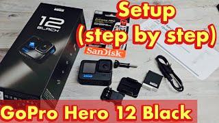 GoPro HERO 12 Black: How to Setup (step by step)