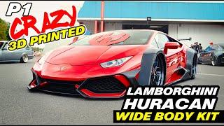 Turning A Lamborghini Huracan Into A Countach- Amazing Transformation! (part 1)