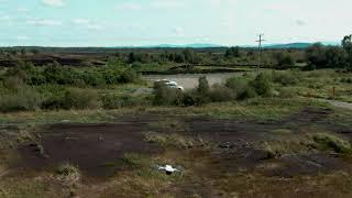 UFO sighting over Rathangan Peat Fields, Co. Kildare, Ireland.