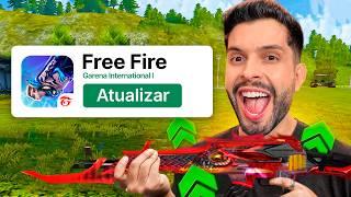 ATUALIZOU!! TESTEI AS NOVAS ARMAS INFINITAS NO FREE FIRE!!