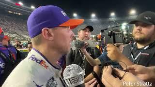 "Everyone's on Equal Tires Running Equal Times" Denny Hamlin After Bristol