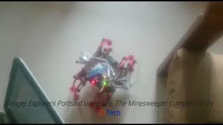 3DTech Robot 3D Printing Danger Explorers Portsaid university, The Minesweeper Competition