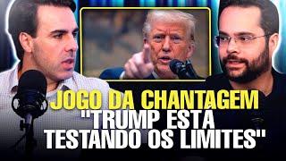 TRUMP AMEAÇA TAXAR O BRASIL EM RESPOSTA A TARIFAS ESTRANGEIRAS #FN