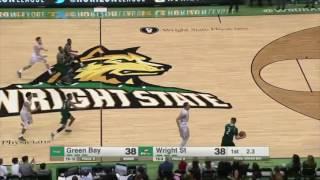 Justin Mitchell Triple Double - Wright State vs. Green Bay