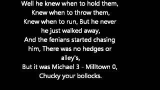 Loyalist - Michael 3 Milltown 0 (Lyrics)