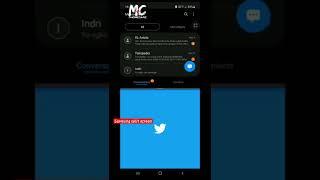 mudah split screen memisah layar hp samsung #shorts #splitscreen