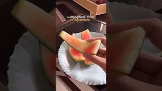 Day 23/100 | making tutti-frutti with तरबूज का छिलका pass or fail? #shorts #ytshorts