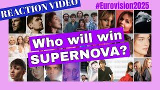 Join me LIVE to react to Latvia's Supernova! Who will rep them at #Eurovision2025?