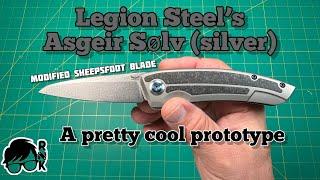 Unboxing a cool prototype… the Legion Steel Asgeir knife